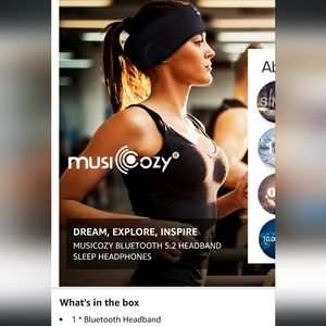 Like New 🖤 Bluetooth headphons